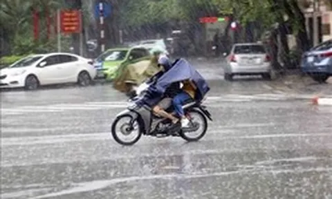 Đợt mưa lớn trên diện rộng từ chiều nay ở miền Bắc sẽ kéo dài đến bao giờ?