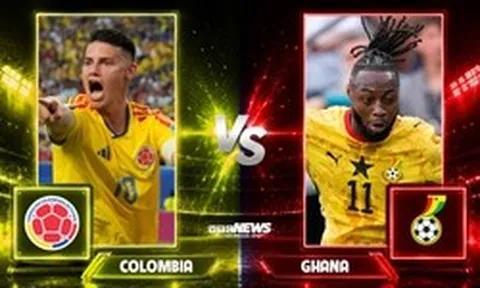 Nhận định, dự đoán tỷ số Colombia vs Ghana: Phong tỏa James Rodriguez