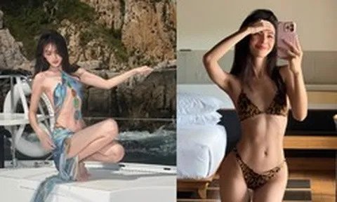 Mai Davika khoe "siêu vòng 2" ở khu nghỉ dưỡng đắt nhất Việt Nam