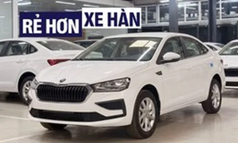 Skoda Slavia giảm giá 'kịch sàn' còn 380 triệu đồng tại đại lý: Xe châu Âu rẻ hơn cả Vios, Accent