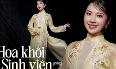 Nữ thủ khoa ĐH Y Hà Nội vừa đăng quang Hoa khôi: Tài - sắc, không thiếu chữ nào!