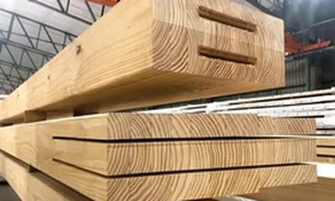 Việt Nam đã sản xuất được loại “tấm gỗ khổng lồ” có thể làm cả tường, sàn và mái: Trên thế giới có loại dài tới 40m