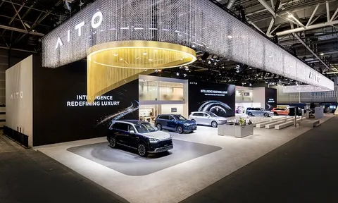 AITO công bố kế hoạch gia nhập thị trường châu Âu vào năm 2027 tại Triển lãm Ô tô Paris