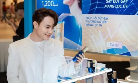 VĂN TOẢN HÀO HỨNG TRẢI NGHIỆM CÔNG NGHỆ CHỐNG NẮNG THẾ HỆ MỚI TẠI MEGA EVENT ANESSA