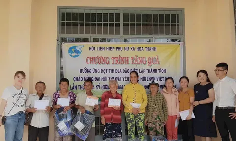 "Cho đi là còn mãi": Hành trình thiện nguyện của ông Lê Hoài Bảo và Hội LHPN xã Hòa Thạnh, huyện Châu Thành