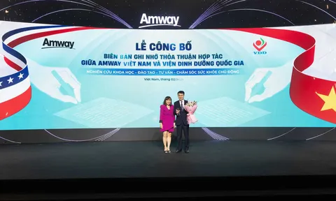 Amway đồng hành cùng Viện Dinh dưỡng Quốc gia trong nghiên cứu và truyền thông về dinh dưỡng