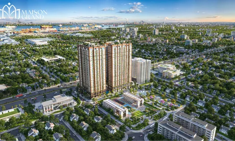 Maison Grand - Căn hộ chuyên gia đầu tiên tại đô thị cảng quốc tế TP.HCM, giá trị thật chỉ từ 33 triệu/m2