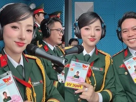 Hé lộ về nữ Thượng úy giọng miền Nam “chạm đến triệu trái tim” ở đại lễ A80
