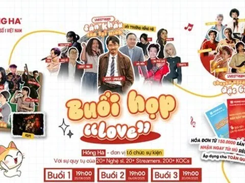 Hồng Hà: Từ ký ức học trò đến hành trình kết nối thế hệ qua Buổi họp LOVE