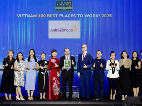 AstraZeneca Việt Nam lần thứ 7 được vinh doanh top 100 nơi làm việc tốt nhất Việt Nam