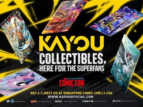 Kayou ra mắt tại Singapore Comic Con 2025, mở rộng mạng lưới phân phối và xây dựng cộng đồng người hâm mộ trên khắp Đông Nam Á