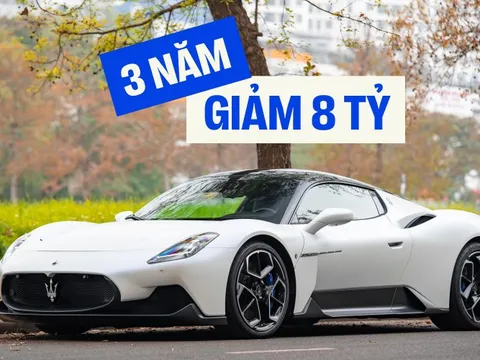 ‘Bốc hơi’ gần 8 tỷ đồng bằng căn chung cư xịn ở Hà Nội, chiếc Maserati MC20 này vẫn mòn mỏi tìm chủ sau gần 4 năm về nước