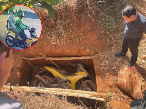 Vụ 2 tên cướp ngân hàng lấy 1,8 tỷ đồng: Hé lộ bất ngờ về nơi phát hiện chiếc xe máy bị chôn
