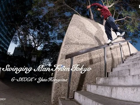 Casio công bố hợp tác đại sứ thương hiệu với vận động viên trượt ván chuyên nghiệp Yuto Horigome