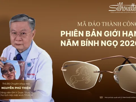 Gọng kính mắt Silhouette phiên bản giới hạn “Mã đáo thành công” từ góc nhìn của Chuyên gia