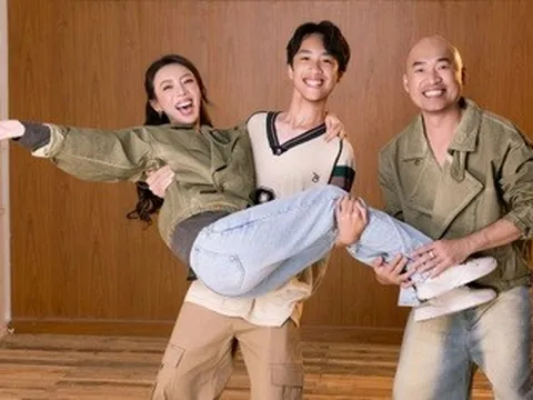 Hậu trường thú vị của con trai Thu Trang - Tiến Luật trong phim cùng bố mẹ