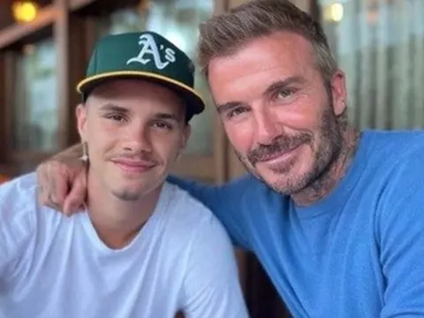 Con trai thứ 2 của Beckham “khịa” anh ruột, khẳng định gia đình là số một