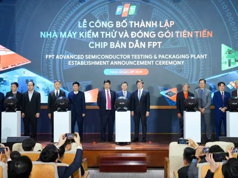 FPT công bố thành lập Nhà máy Kiểm thử và đóng gói tiên tiến chip bán dẫn