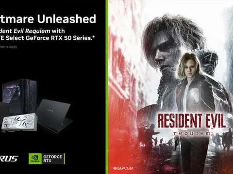 GIGABYTE hợp tác cùng NVIDIA® GeForce RTX™ tặng game "bom tấn" Resident Evil™ Requiem