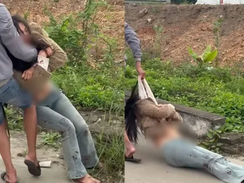 Vụ cô gái bị người đàn ông kéo lê giữa đường ở Hải Phòng: Hé lộ mối quan hệ của cả hai