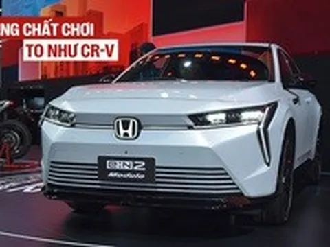 Ảnh thực tế Honda e:N2 giá quy đổi từ hơn 1,1 tỷ đồng: Ngang cỡ CR-V, dáng chất chơi kiểu Peugeot 408, chạy 530km/sạc
