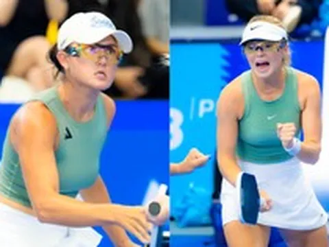 Nữ hoàng pickleball Anna Thu Thuỷ - Ánh Dương "flex" đẳng cấp thế giới, thẳng tiến chung kết PPA Asia 1000