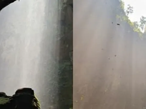 Dân mạng mê mẩn clip thiên nhiên 'rót vàng' vào hang Sơn Đoòng như cảnh tiên