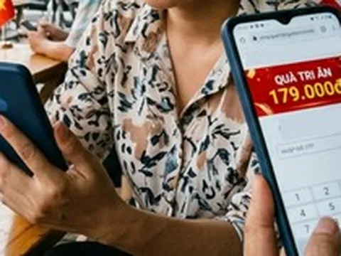 Nóng: Người dân nhận thông báo được tặng 179.000 đồng dịp 30/4 từ số 02928992763; 02489921013... cảnh giác