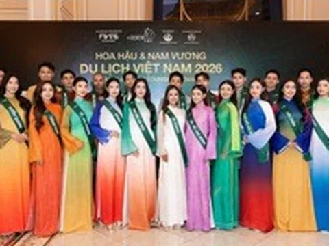 Top 50 Hoa Hậu - Nam Vương du lịch Việt Nam 2026 chính thức lộ diện