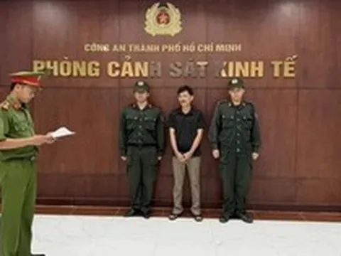 Thi hành lệnh bắt tạm giam Giám đốc Trần Quang Vũ SN 1973