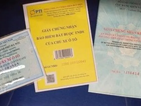 Từ 18/5, 4 loại giấy tờ đăng kiểm chính thức thay bằng dữ liệu số