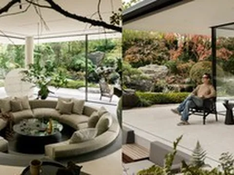 100 triệu người “mắc kẹt” trong căn villa 1.600m² ở ngoại ô của CEO công ty thiết kế nội thất