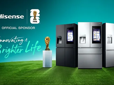 Hisense mang đến trải nghiệm nhà thông minh hơn cho các gia đình trong mùa FIFA World Cup 2026™