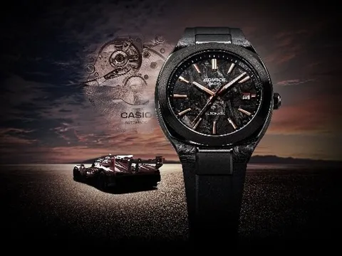 Casio trình làng mẫu đồng hồ cơ tự động EDIFICE với diện mạo thay đổi theo ánh sáng