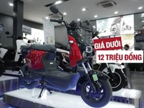 Xe máy điện VinFast Amio S về đại lý: Mẫu xe VinFast giá thấp nhất, khác biệt về vận hành, giá thực tế chưa đến 12 triệu đồng