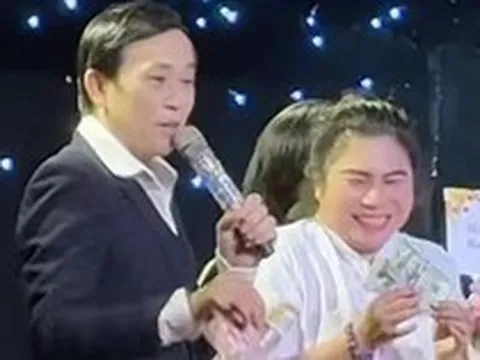 NSƯT Hoài Linh mang lại may mắn cho một phụ nữ