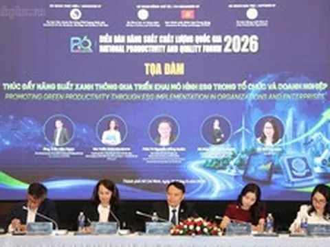 ESG không chỉ để tuân thủ, mà phải tạo năng suất xanh
