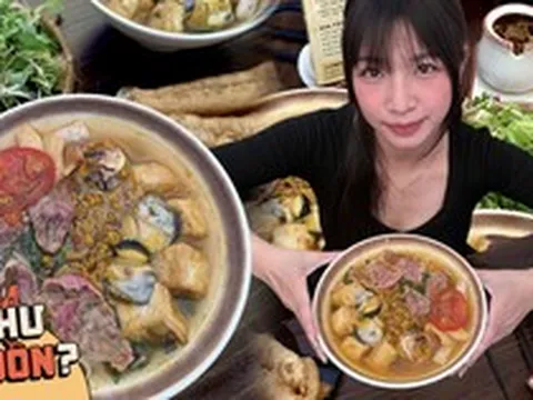Quán bún riêu ngày hết cả trăm tô: Giò tai "đi đường tàu bay" từ Hà Nội vào, nước dùng không nêm một hạt đường