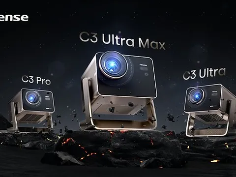 Hisense ra mắt dòng máy chiếu C3 mới cho trải nghiệm giải trí tại gia đắm chìm