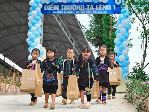 UNIQLO sẽ xây thêm 2 điểm trường tại xã vùng cao Trà Vân, Đà Nẵng