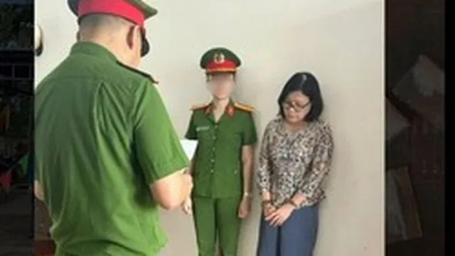 Thi hành lệnh bắt tạm giam Nguyễn Thị Thu Hương SN 1969