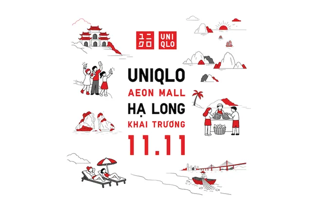Sau Thanh Hóa, UNIQLO khai trương cửa hàng đầu tiên tại Hạ Long vào ngày 11-11