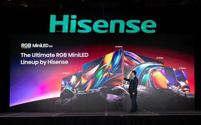 Hisense công bố tầm nhìn "Đổi mới vì cuộc sống tốt đẹp hơn" tại CES 2026