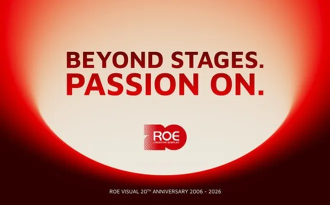 ROE Visual kỷ niệm 20 năm tiên phong về công nghệ LED