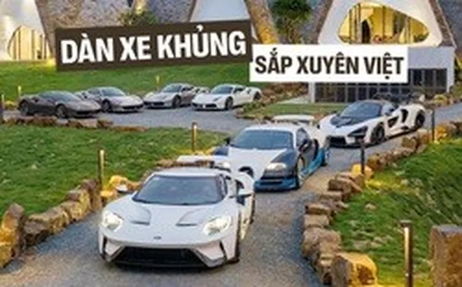 HOT: “Hành trình từ trái tim” sẽ xuyên Việt hàng nghìn km, dàn siêu xe, xe sang của ông Đặng Lê Nguyên Vũ sắp tới khắp các tỉnh thành