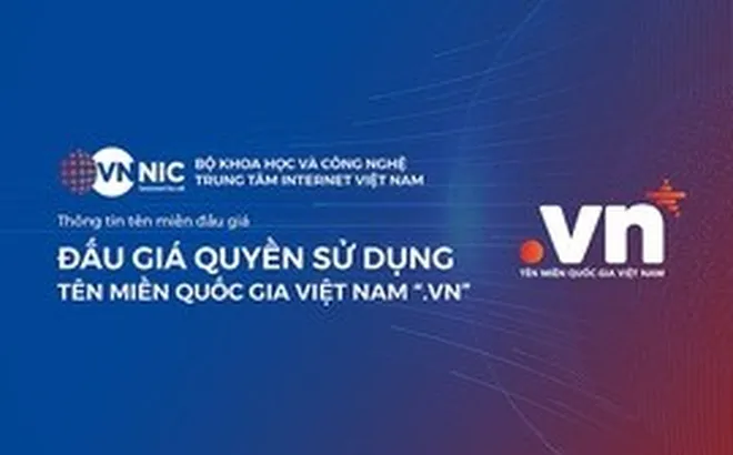 Đấu giá tên miền “.vn” lần đầu: Giá trúng cao nhất đạt 1,584 tỷ đồng