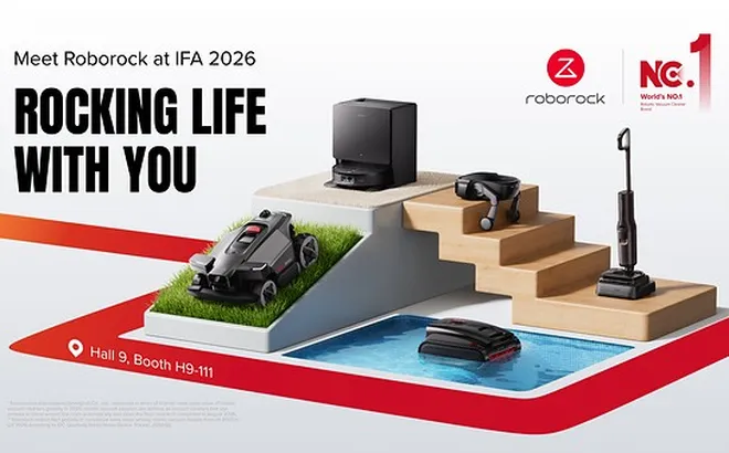 Roborock định nghĩa lại công nghệ làm sạch lấy người dùng làm trung tâm tại IFA 2026: Ra mắt hệ sinh thái toàn diện từ phòng khách đến hồ bơi