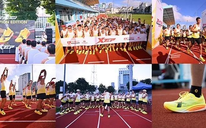 XTEP khởi động X-Run Training Camp cùng màn ra mắt dòng giày mới 160X 8-series