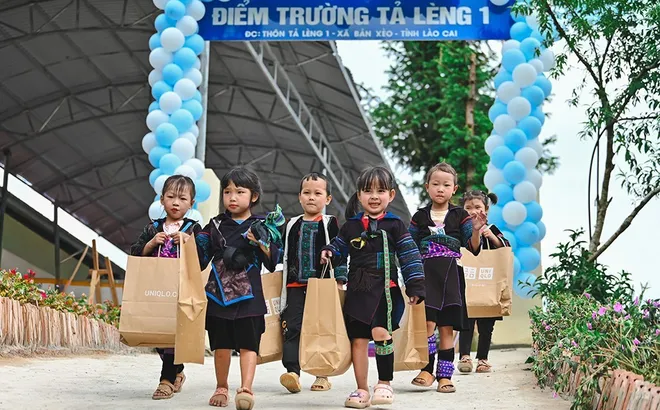 UNIQLO sẽ xây thêm 2 điểm trường tại xã vùng cao Trà Vân, Đà Nẵng
