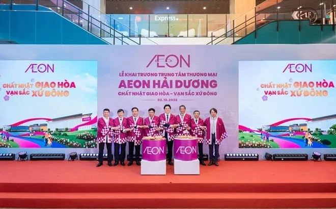 AEON Hải Dương đi vào vận hành: Bước đi chiến lược tại khu vực Đồng bằng sông Hồng